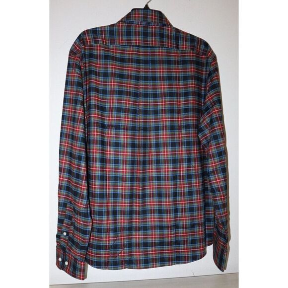 Ralph Lauren Men's Sz XL Black Multi Plaid Ultra Flex L/S Collared Shirt $80 - Picture 2 of 7